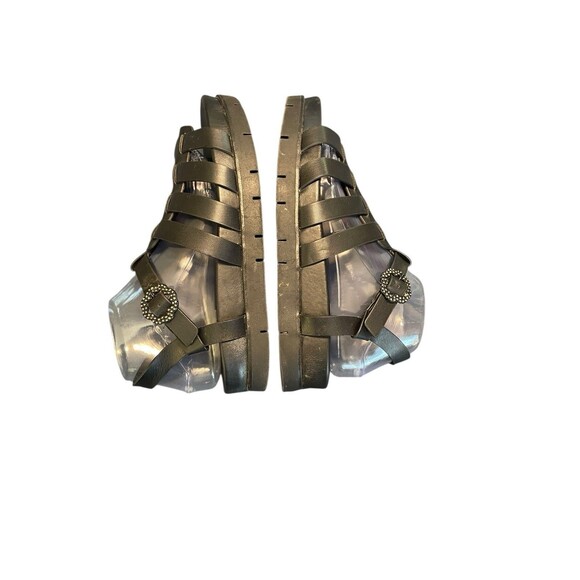 Sam & Libby Women's Black Size 9.5 Chunky Abigail Fisherman Footbed Sandal - Picture 5 of 16